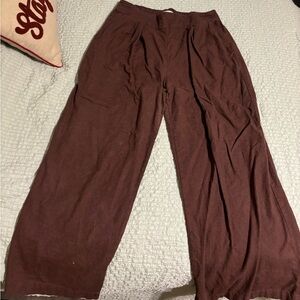Abercrombie wide leg pant